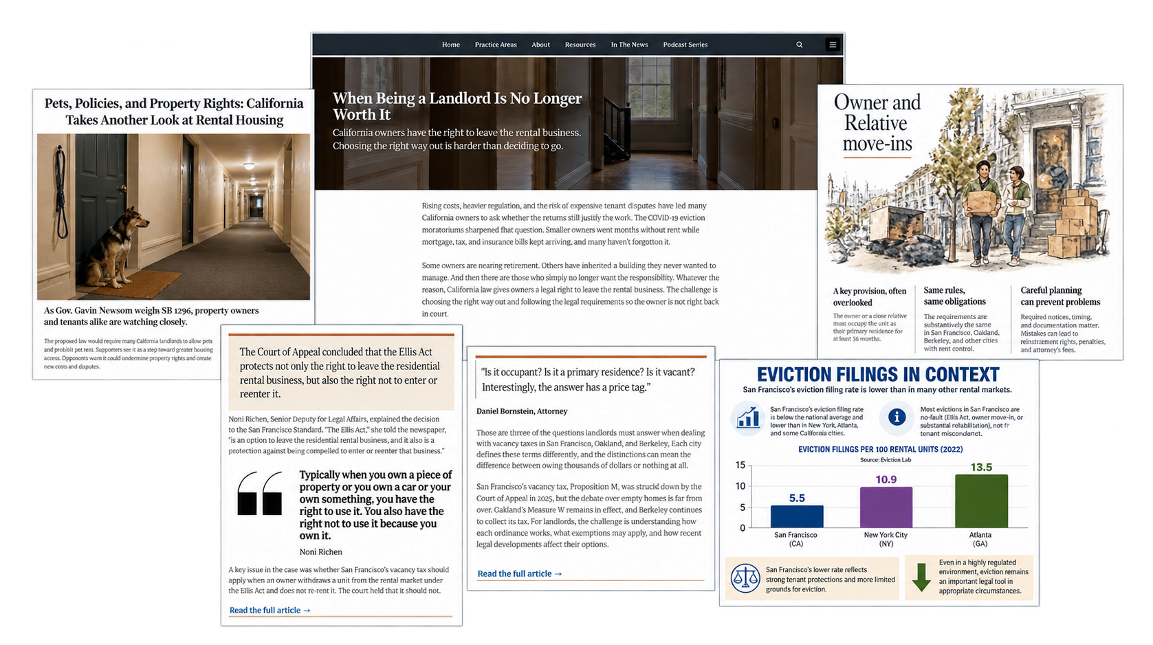 Selected Bornstein Law articles and legal commentary